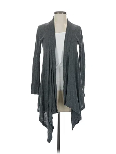 Pre-owned Splendid Cardigan Sweater In Gray