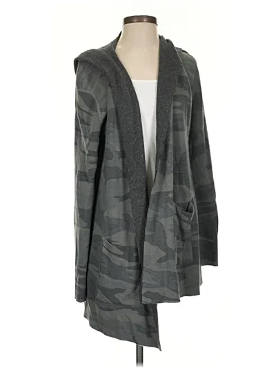 Pre-owned Splendid Cardigan Sweater In Gray