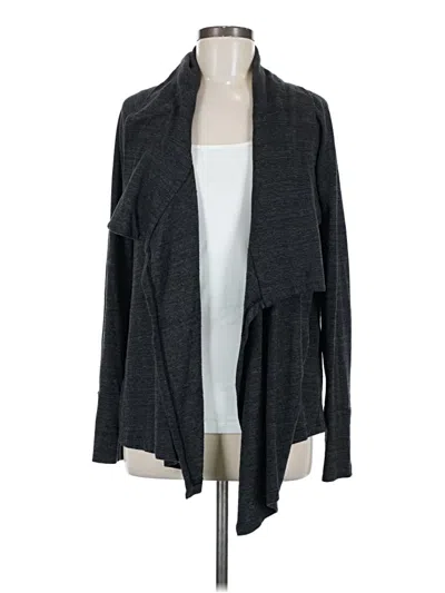 Pre-owned Splendid Cardigan Sweater In Gray