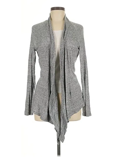 Pre-owned Splendid Cardigan Sweater In Gray