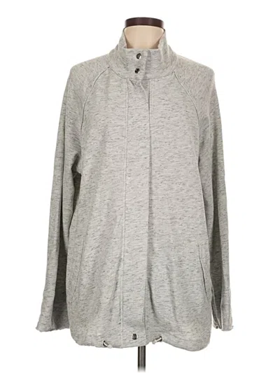 Pre-owned Splendid Cardigan Sweater In Gray