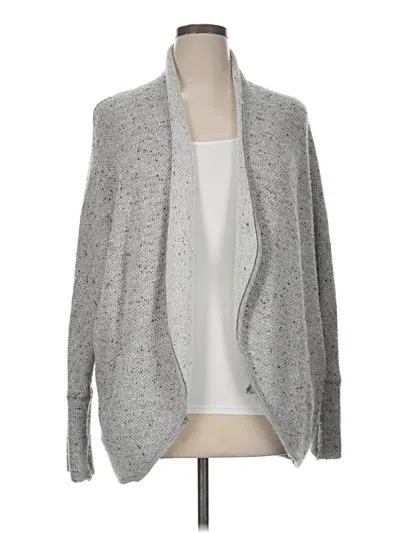 Pre-owned Splendid Cardigan Sweater In Gray