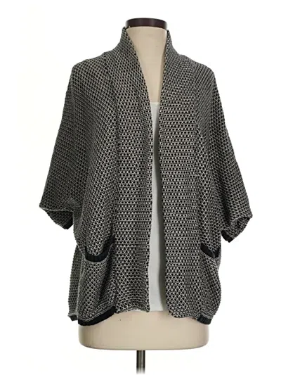 Pre-owned Splendid Cardigan Sweater In Gray