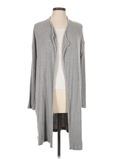 Pre-owned Splendid Cardigan Sweater In Gray