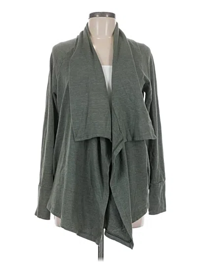 Pre-owned Splendid Cardigan Sweater In Gray