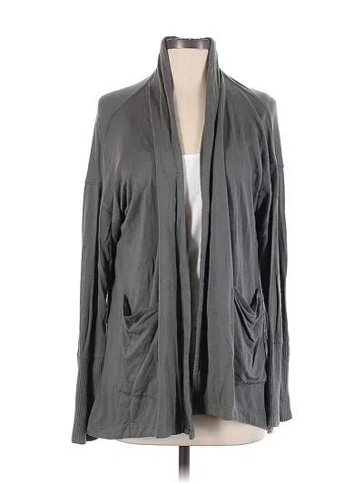 Pre-owned Splendid Cardigan Sweater In Gray