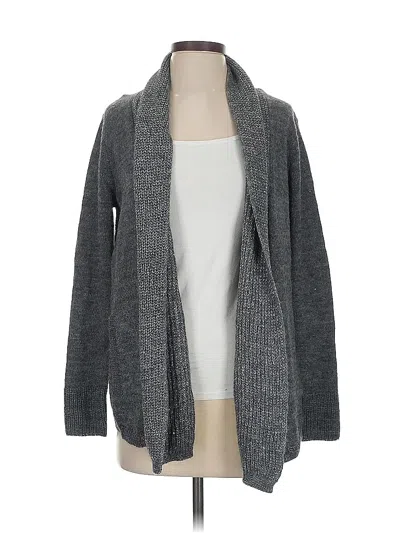 Pre-owned Splendid Cardigan Sweater In Gray