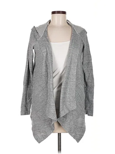 Pre-owned Splendid Cardigan Sweater In Gray