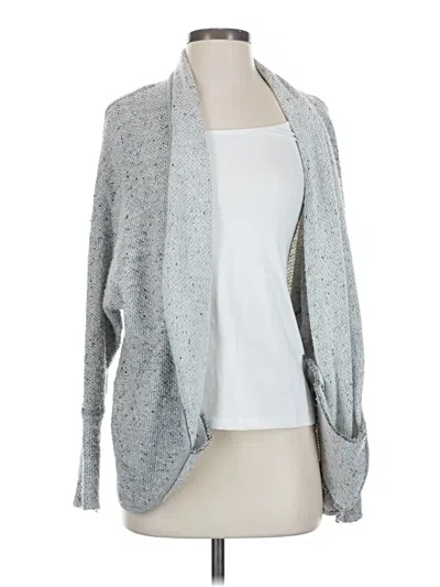 Pre-owned Splendid Cardigan Sweater In Gray