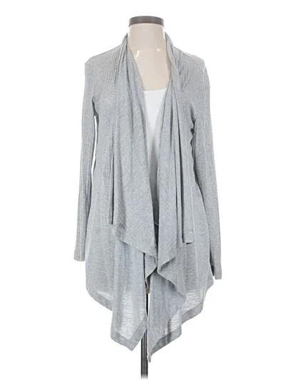 Pre-owned Splendid Cardigan Sweater In Gray
