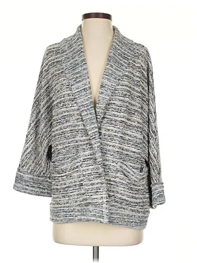 Pre-owned Splendid Cardigan Sweater In Gray