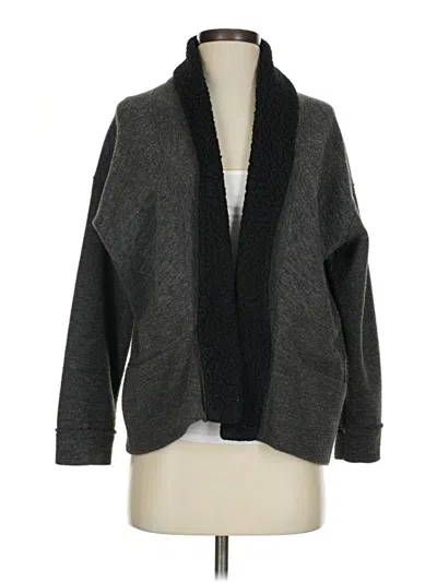 Pre-owned Splendid Cardigan Sweater In Gray