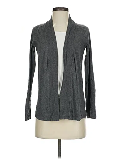 Pre-owned Splendid Cardigan Sweater In Gray