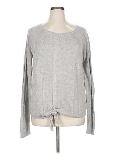 Pre-owned Splendid Cardigan Sweater In Gray