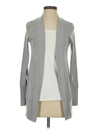 Pre-owned Splendid Cardigan Sweater In Gray