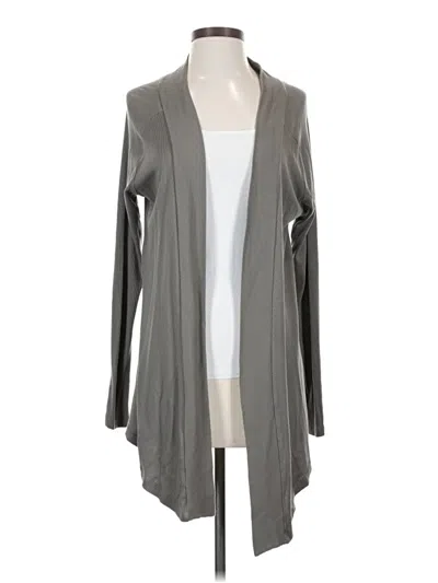 Pre-owned Splendid Cardigan Sweater In Gray