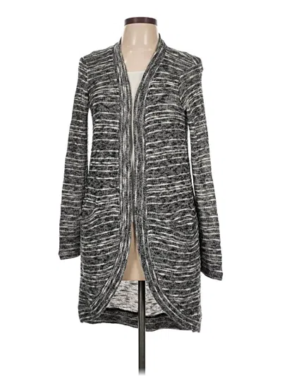 Pre-owned Splendid Cardigan Sweater In Gray
