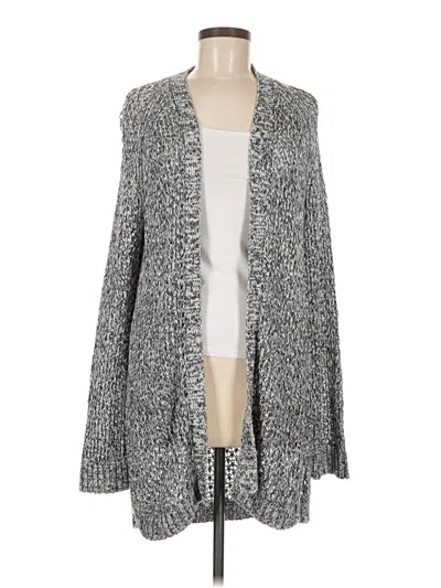 Pre-owned Splendid Cardigan Sweater In Gray