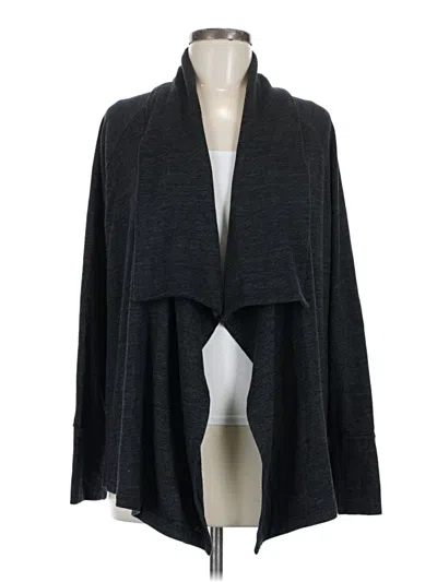 Pre-owned Splendid Cardigan Sweater In Gray