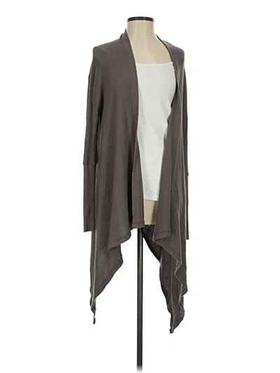 Pre-owned Splendid Cardigan Sweater In Gray