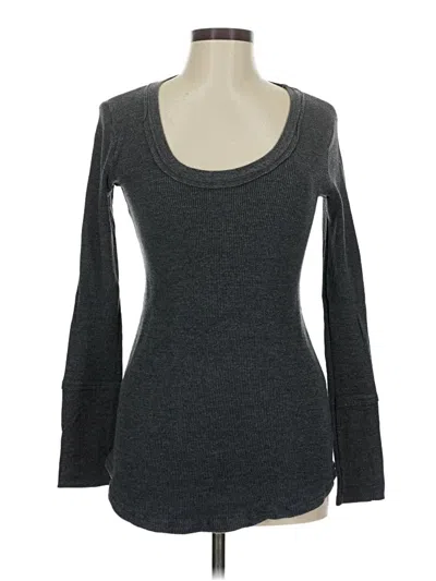 Pre-owned Splendid Cardigan Sweater In Gray