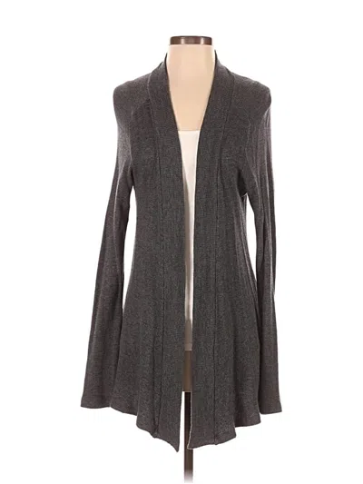 Pre-owned Splendid Cardigan Sweater In Gray