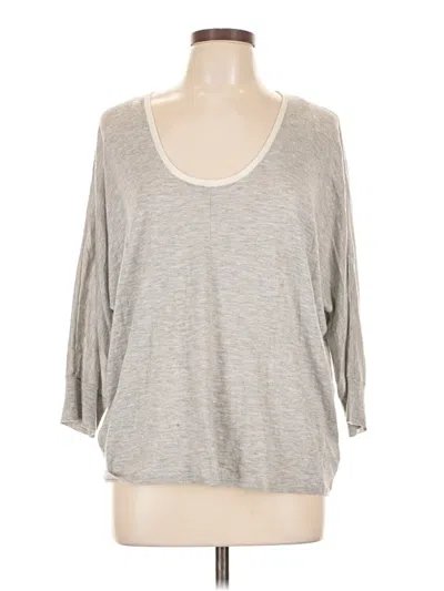 Pre-owned Splendid Cardigan Sweater In Gray