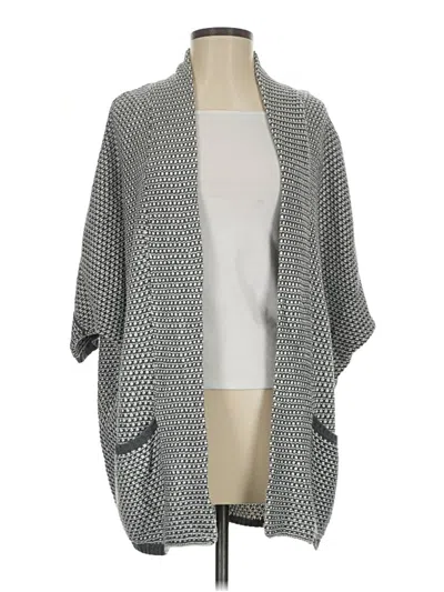 Pre-owned Splendid Cardigan Sweater In Gray