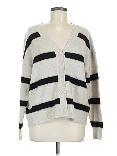 Pre-owned Splendid Cardigan Sweater In Gray