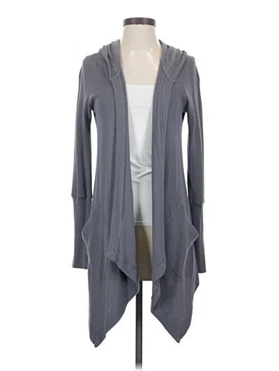 Pre-owned Splendid Cardigan Sweater In Gray