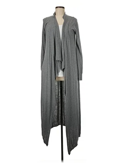 Pre-owned Splendid Cardigan Sweater In Gray