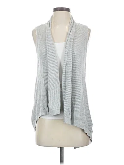 Pre-owned Splendid Cardigan Sweater In Gray