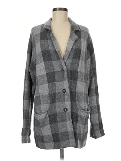 Pre-owned Splendid Cardigan Sweater In Gray