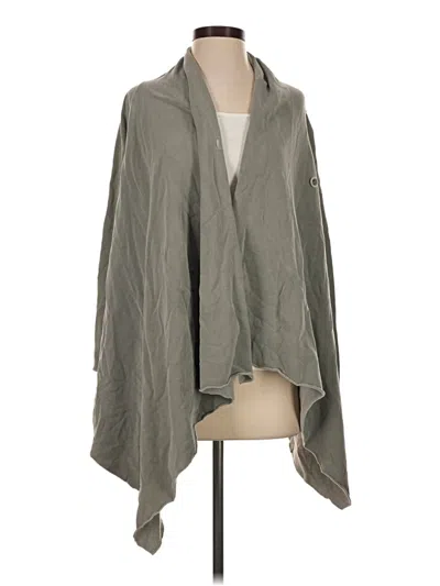 Pre-owned Splendid Cardigan Sweater In Gray
