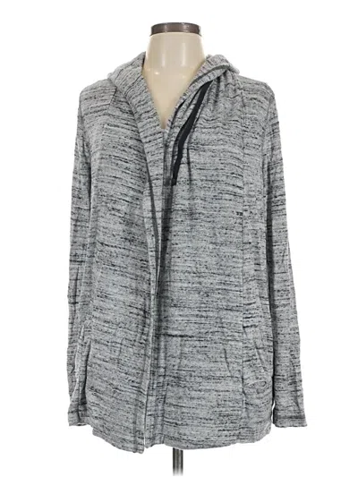 Pre-owned Splendid Cardigan Sweater In Gray