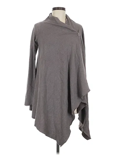 Pre-owned Splendid Cardigan Sweater In Gray