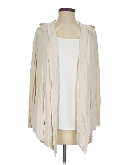 Pre-owned Splendid Cardigan Sweater In Ivory