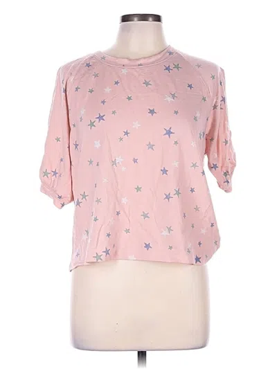 Pre-owned Splendid Cardigan Sweater In Pink