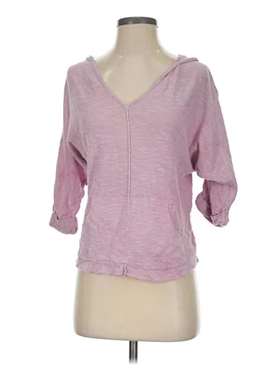 Pre-owned Splendid Cardigan Sweater In Pink