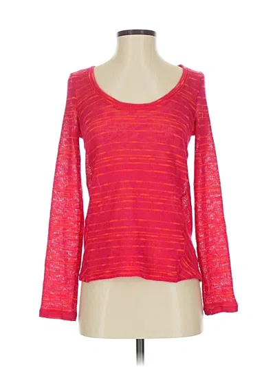 Pre-owned Splendid Cardigan Sweater In Red