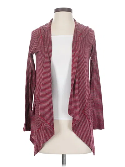 Pre-owned Splendid Cardigan Sweater In Red