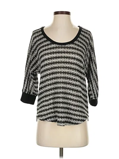 Pre-owned Splendid Cardigan Sweater In Silver