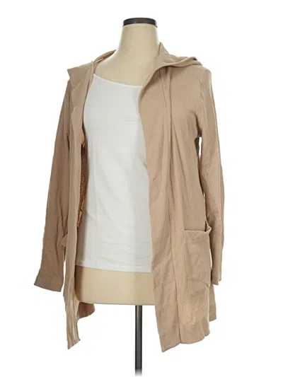 Pre-owned Splendid Cardigan Sweater In Tan