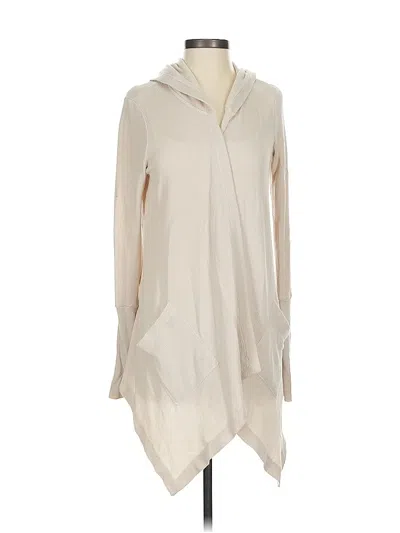 Pre-owned Splendid Cardigan Sweater In White