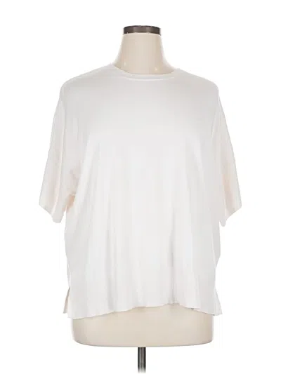 Pre-owned Splendid Cardigan Sweater In White