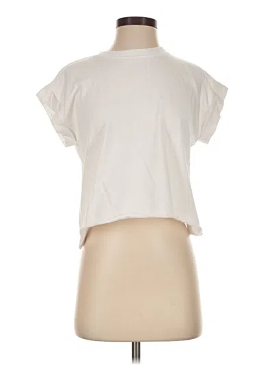 Pre-owned Splendid Cardigan Sweater In White