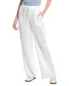 Splendid Cotton Gauze Cargo Pants In White