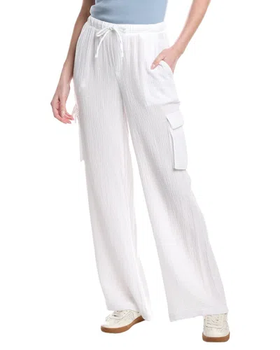 Splendid Cargo Gauze Pant In White