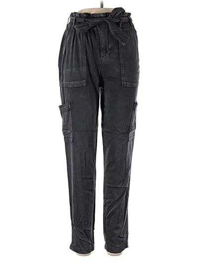 Pre-owned Splendid Cargo Pants In Black
