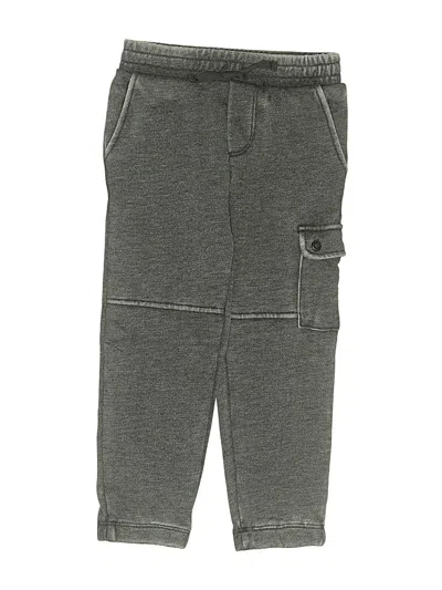 Pre-owned Splendid Kids' Cargo Pants In Gray